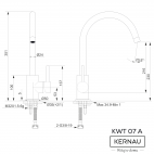 Kernau KWT 07A Pure White