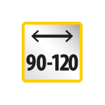 Szer. 90-120cm